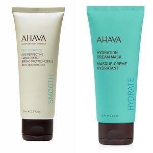 BUNDLE Ahava Cream Mask & Hand Cream